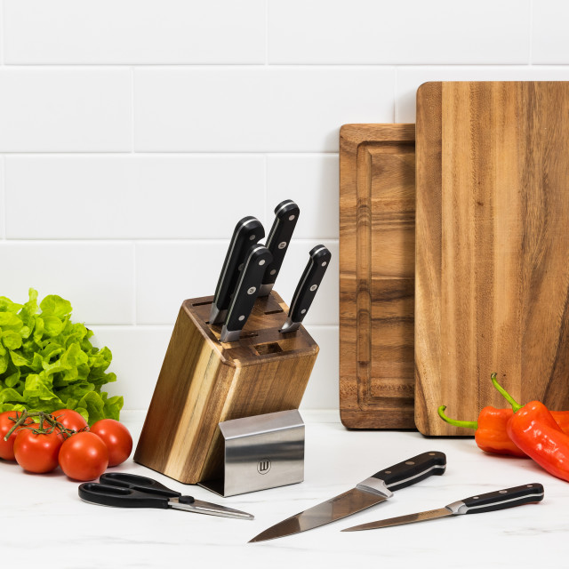 Wolstead Calibre Knife Block Set, 8-Piece
