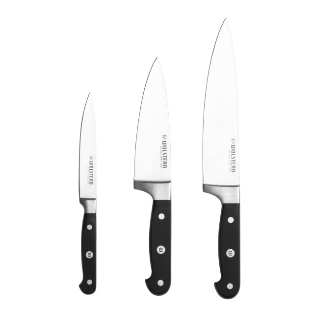 Wolstead Calibre Prep Knives, Set of 3