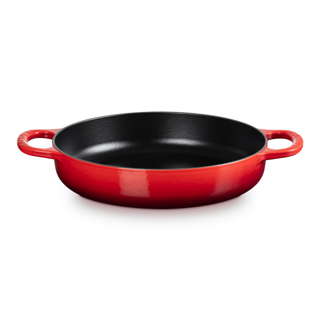 Le Creuset Signature Cast Iron Everyday Pan, 28cm - Cerise