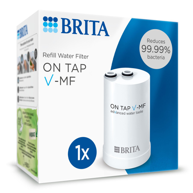 Brita Refill Cartridge for On Tap V-MF Water Filter System packaging