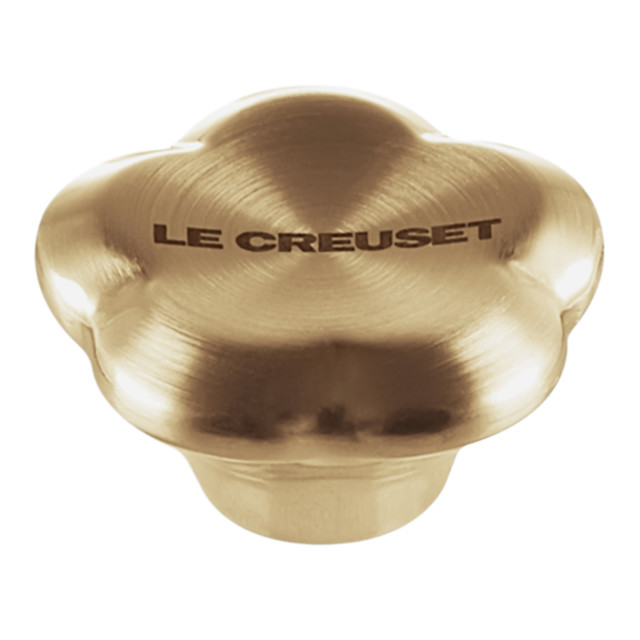 Le Creuset Signature Flower Gold Knob - 4.5cm