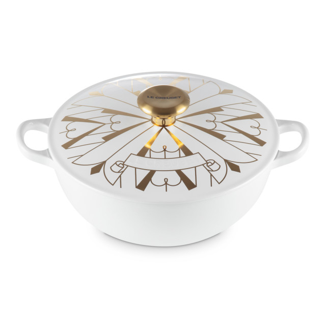 Le Creuset Art Decorated Cast Iron Casserole, 3.1L