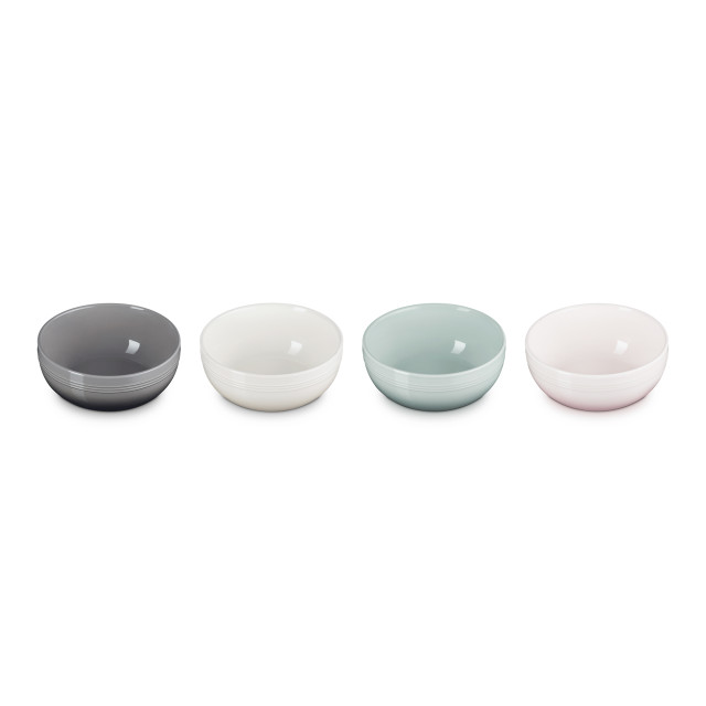 Le Creuset Coupe Collection Cereal Bowls, Set of 4