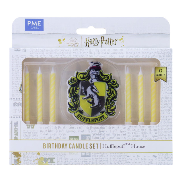 PME Harry Potter Houses Candles, Set of 7 - Hufflepuff packaging