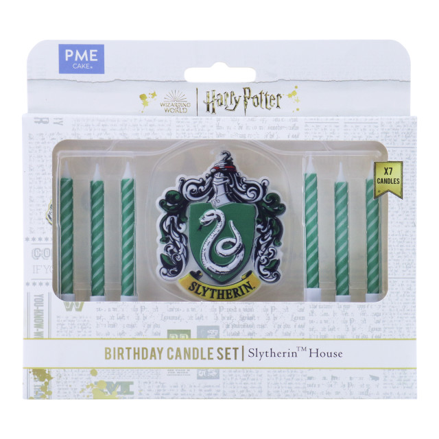 PME Harry Potter Houses Candles, Set of 7 - Slytherin packaging