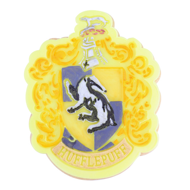 PME Harry Potter Crest Cookie Cutter & Embosser - Hufflepuff Crest detail