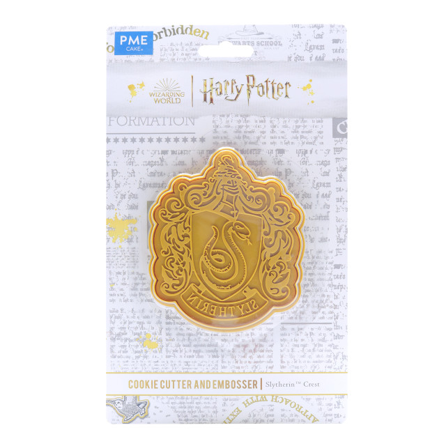 PME Harry Potter Crest Cookie Cutter & Embosser - Slytherin Crest packaging