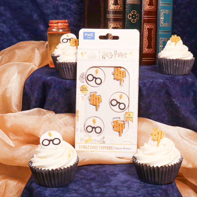 PME Harry Potter Edible Sugar Decorations, Set of 6 on the table