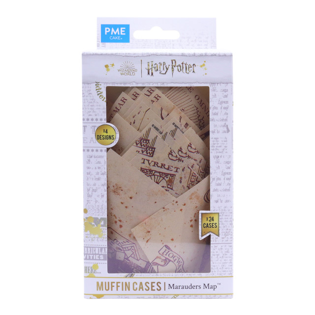 PME Marauders Map Muffin Cases, Pack of 24 packaging