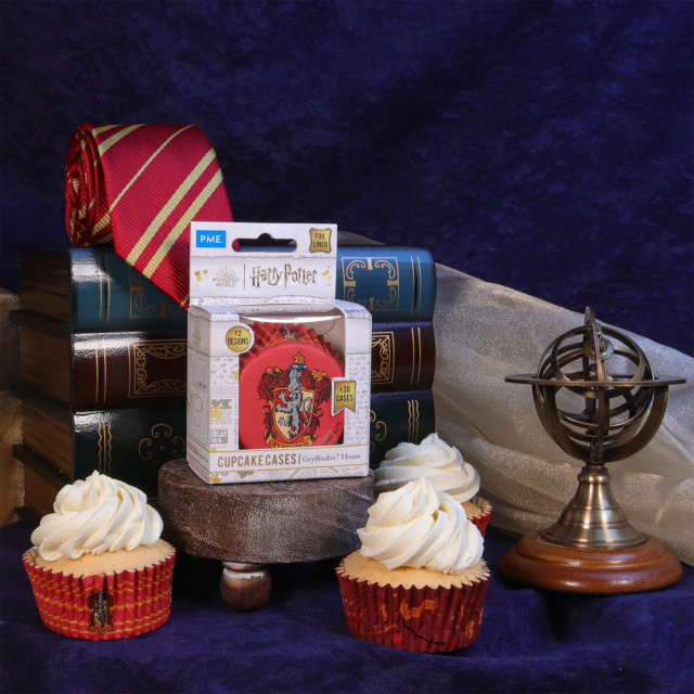 PME Harry Potter Houses Cupcake Cases, Pack of 30 - Gryffindor on the table