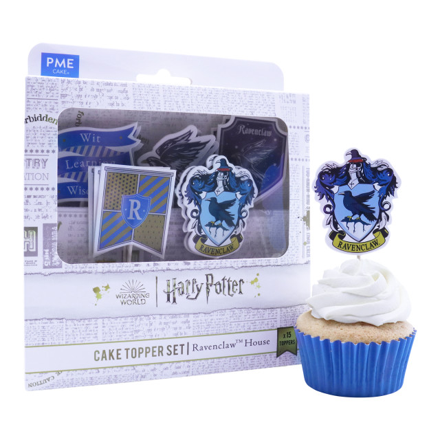 PME Harry Potter Houses Cake Toppers, Pack of 15 - Ravenclaw