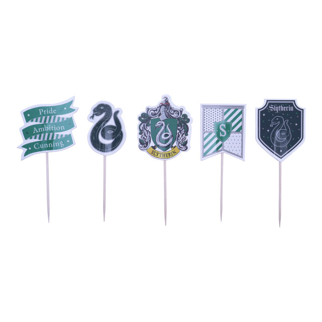 PME Harry Potter Houses Cake Toppers, Pack of 15 - Slytherin