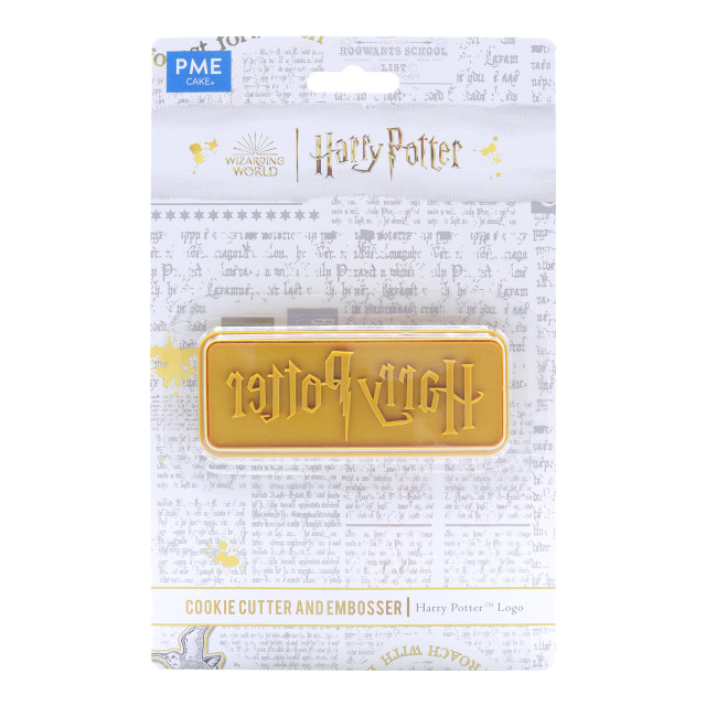 PME Harry Potter Cookie Cutter & Embosser, Logo packaging