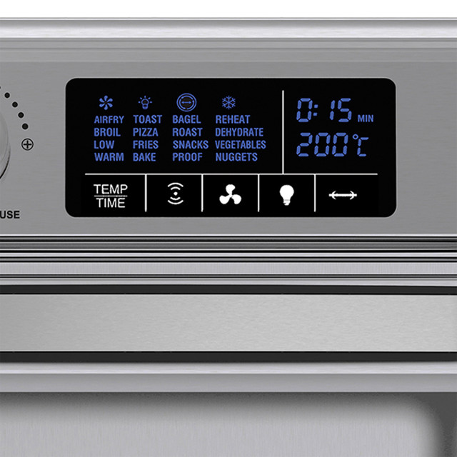 Taurus Stainless Steel Digital Airfryer with WiFi Connectivity detail