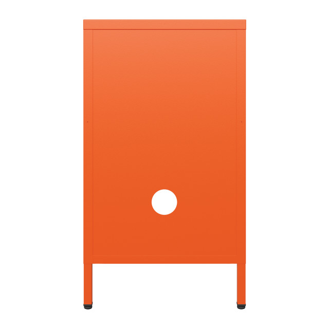 Popstrukt Wafer Side Table - Soda Pop Orange