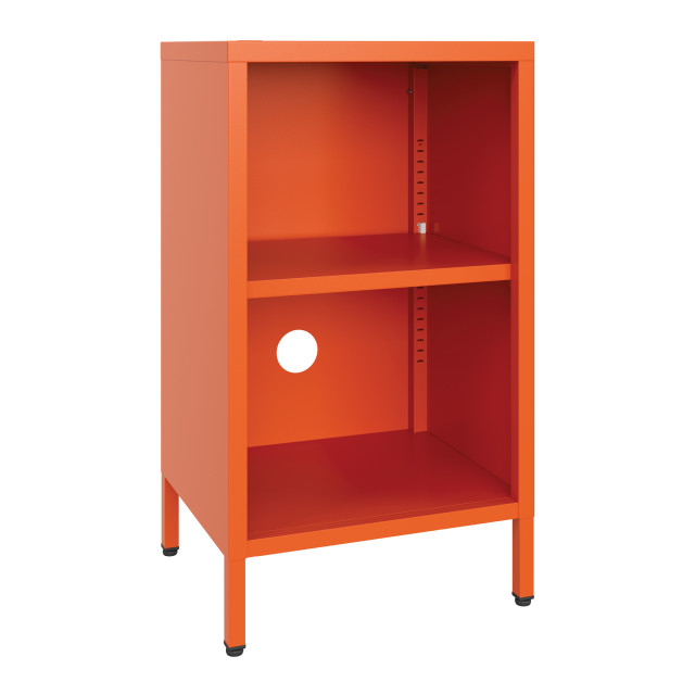 Popstrukt Wafer Side Table - Soda Pop Orange