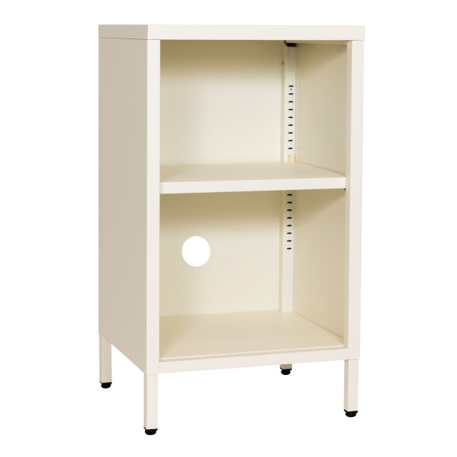 Popstrukt Wafer Side Table - Soft White Sand