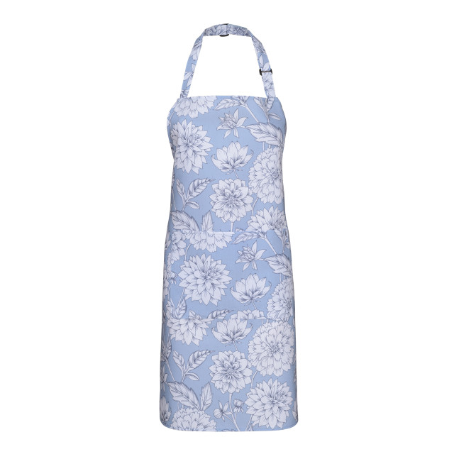 DSA Robyn Valerie Dahlia Full Bib Apron - Blue angle