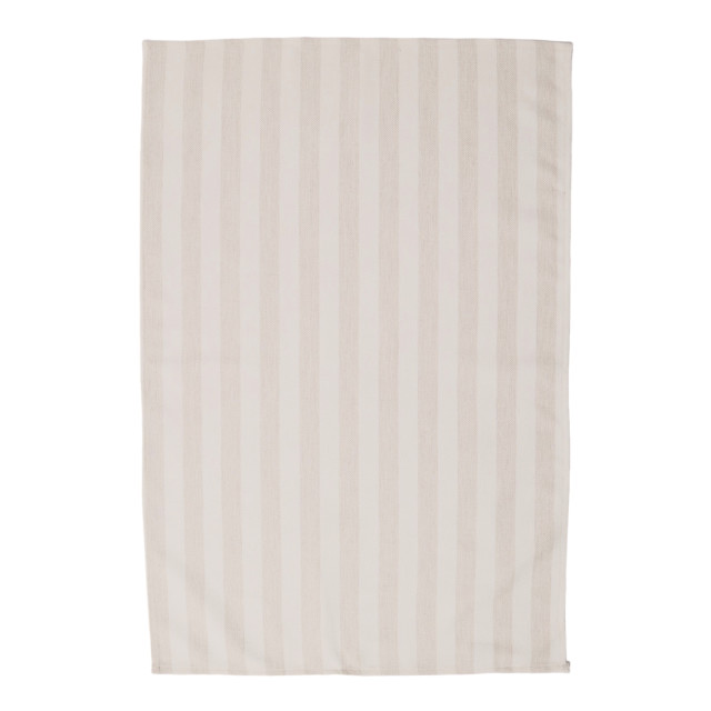 DSA Abigail Mic Tea Towel - Stone angle