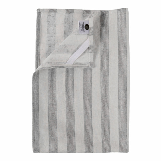 DSA Abigail Mic Tea Towel - Grey angle