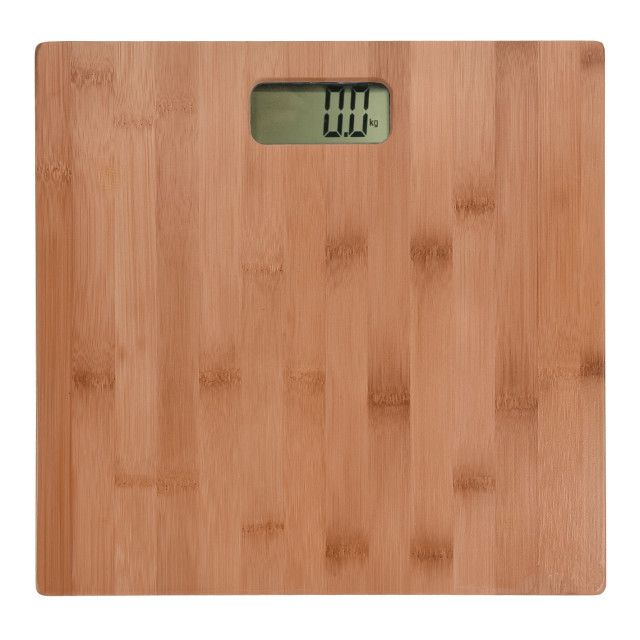 Bathroom Solutions Bamboo Bathroom Scale angle
