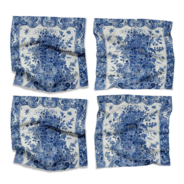 Cara Saven 4 Decor French House Napkins, Set of 4