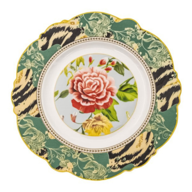 Jenna Clifford Botanica Rose Side Plates, Set of 4