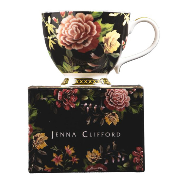 Jenna Clifford Botanica Rose Grande Mug, 350ml with packaging