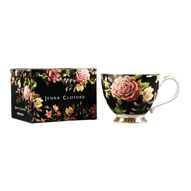 Jenna Clifford Botanica Rose Grande Mug, 350ml with packaging