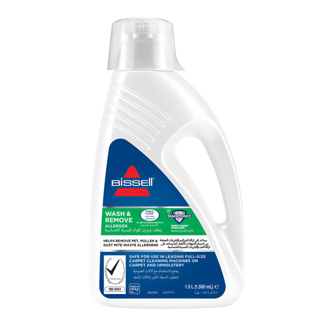 Bissell Wash & Remove Allergin Formula, 1.5L
