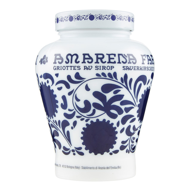 Fabbri Amarena Cherries in Syrup in Opaline Jar, 600g