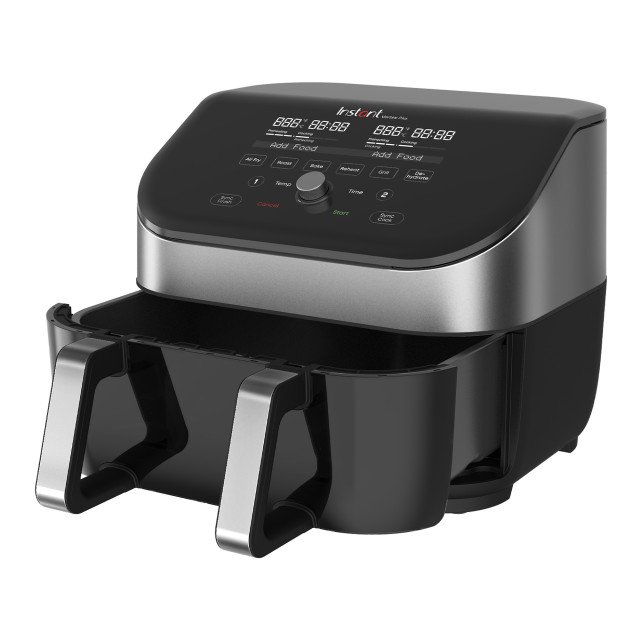 Instant Vortex Plus Versazone 8-in-1 Airfryer with Clearcook Window, 8.5L angle