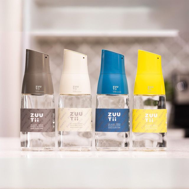 Zuutii Oil Dispenser, 500ml - Deep Blue with other colours
