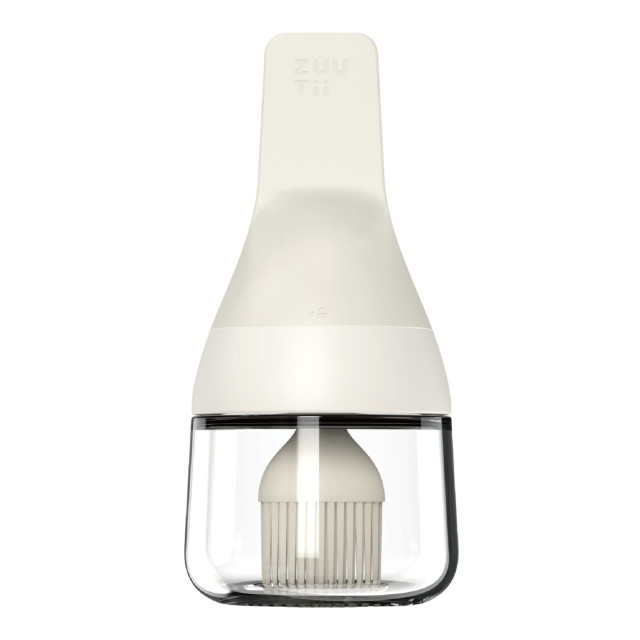 Zuutii Oil Dispenser with Brush, 130ml - Light Cream