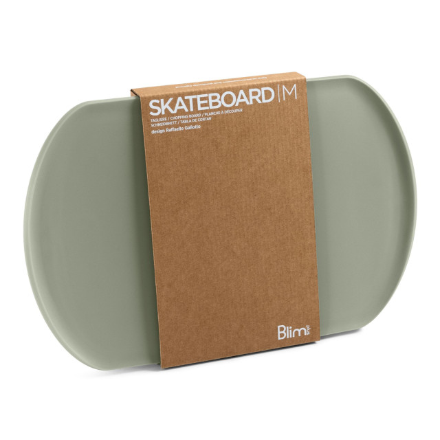Blim Plus Skateboard Chopping Board - Forest Medium packaging