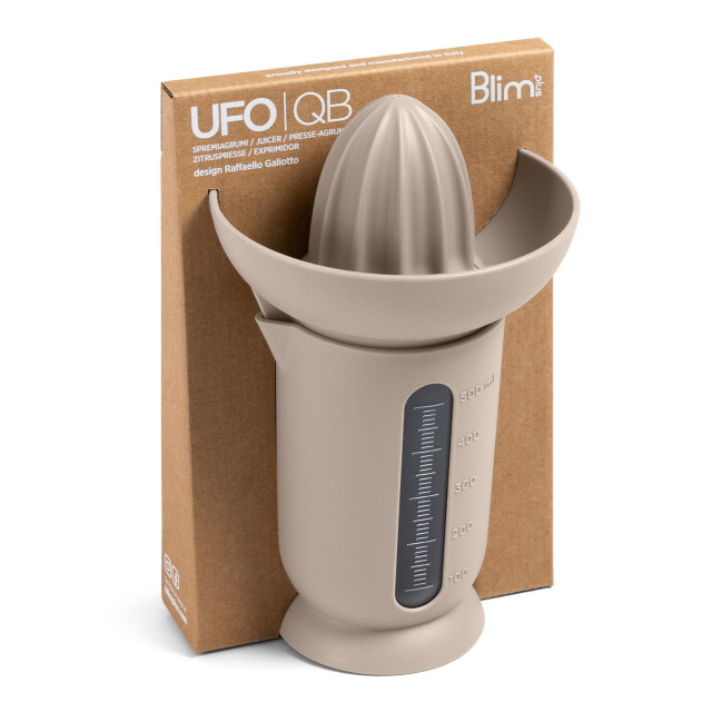 Blim Plus UFO Juicer with QB Jug - Moka Grey packaging