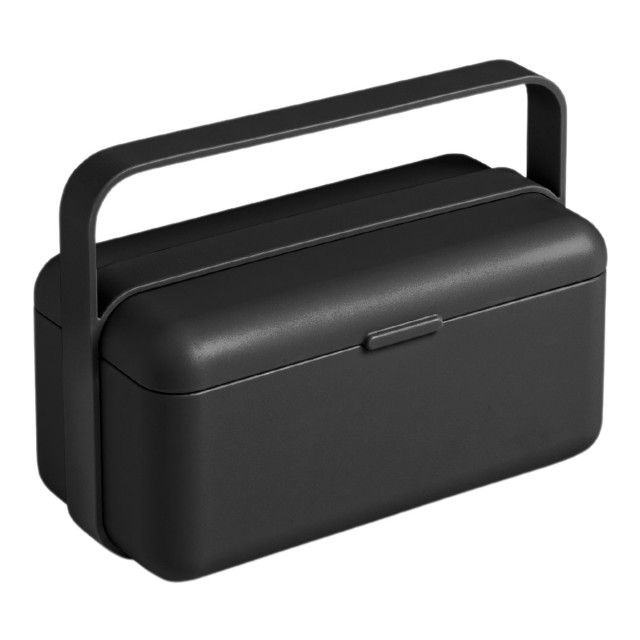 Blim Plus Bauletto Lunchbox, Small - Carbon Black