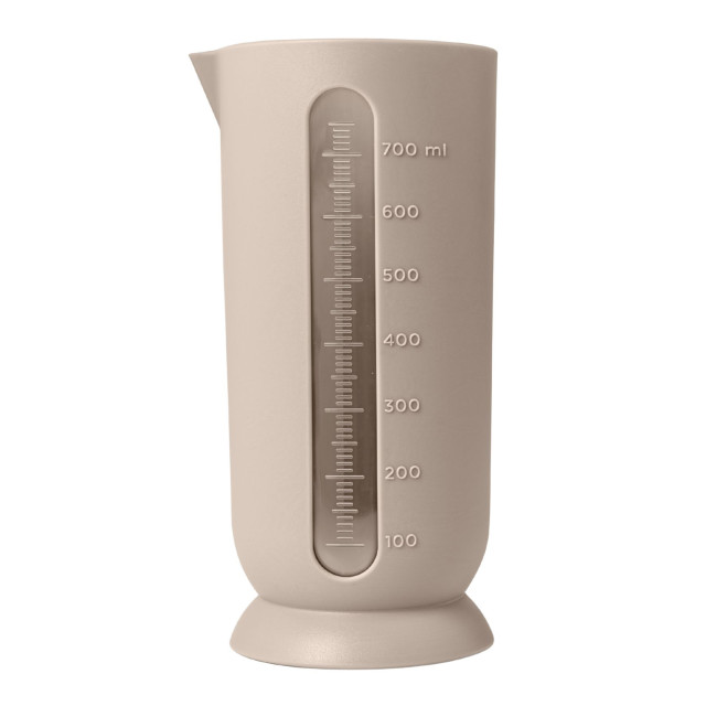 Blim Plus QB Measuring Jug, Medium - Moka Grey angle