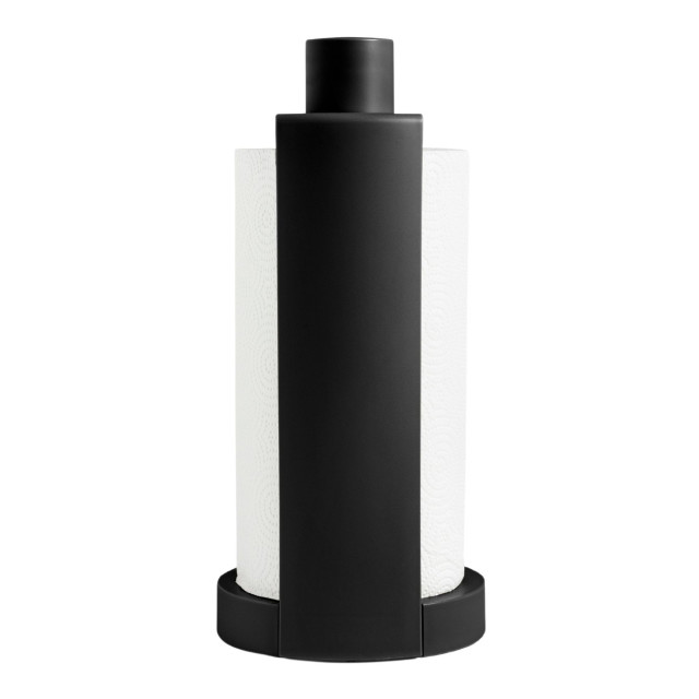 Blim Plus Stop Roll Holder - Carbon Black angle