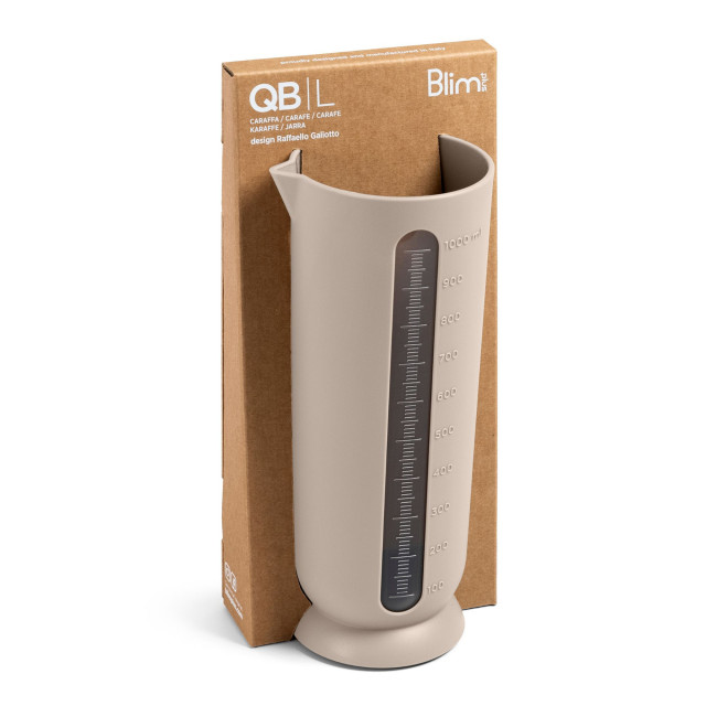 Blim Plus QB Measuring Jug, Large - Moka Grey packaging