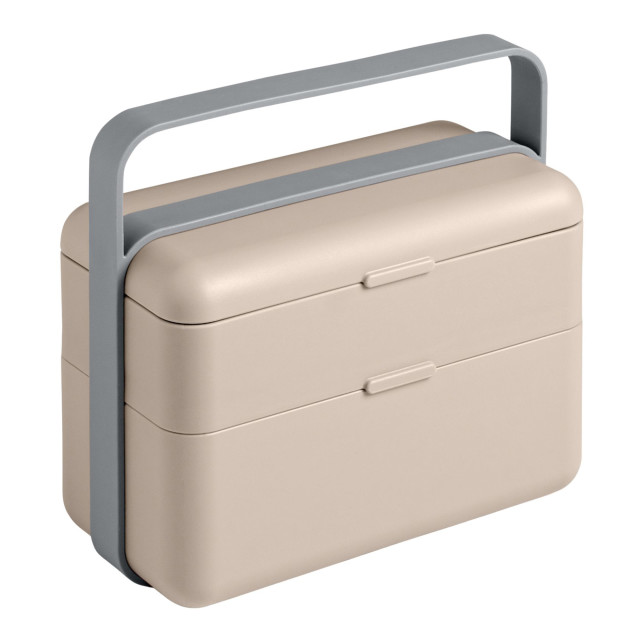 Blim Plus Bauletto Lunchbox, Medium - Moka Grey