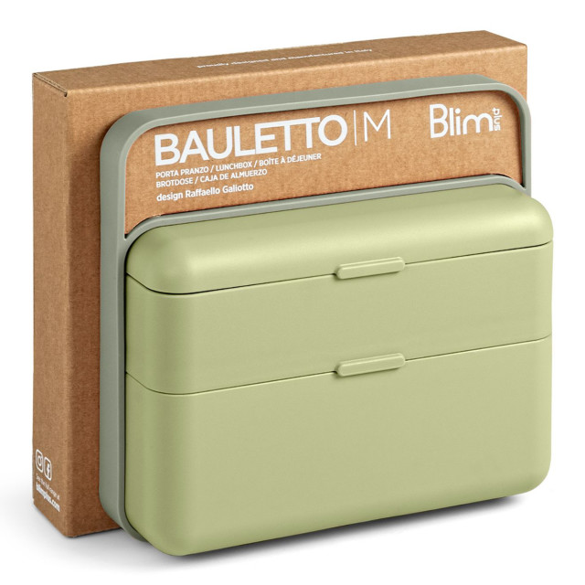 Blim Plus Bauletto Lunchbox, Medium - Forest Light packaging