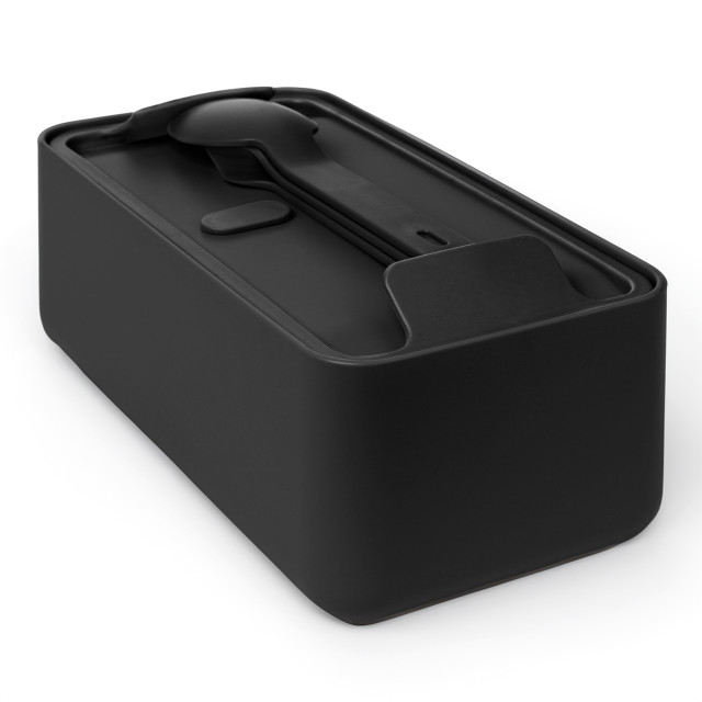 Blim Plus Bauletto Lunchbox, Medium - Carbon Black detail