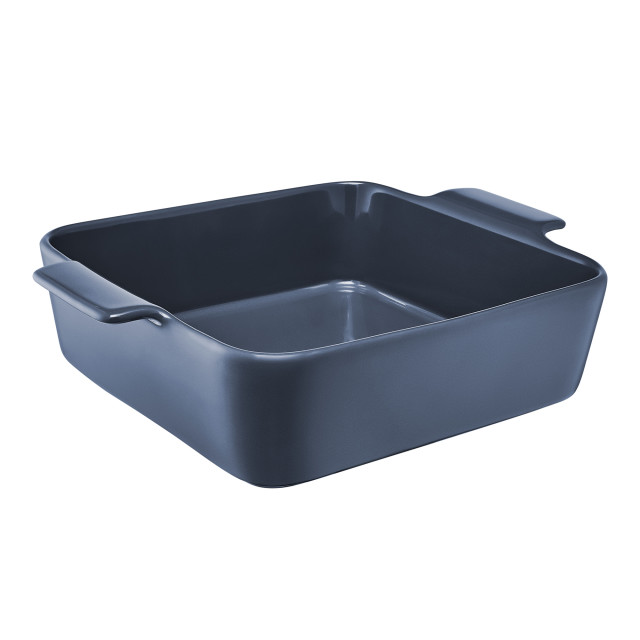 Maxwell & Williams Indulgence Square Dish, 24cm - Slate Blue