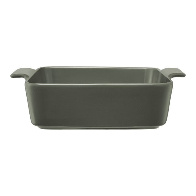 Maxwell & Williams Indulgence Square Dish, 24cm - Sage side view