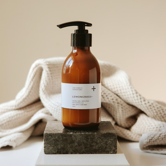 The King's Daughter Lemongrass Natural Hand & Body Lotion, 200ml