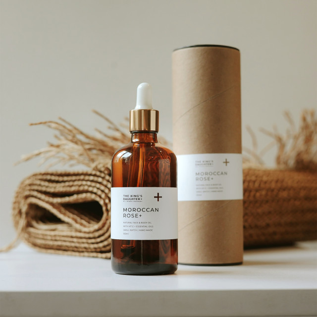 The King's Daughter Moroccan Rose Natural Body Oil, 100ml