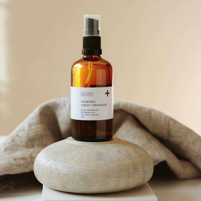 The King's Daughter Jasmin & Sweet Orange Natural Fragrance Mist, 200ml