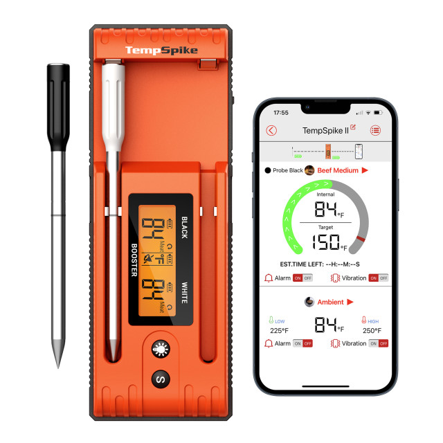 ThermoPro Twin TempSpike Truly Wireless Meat Thermometer detail of the app