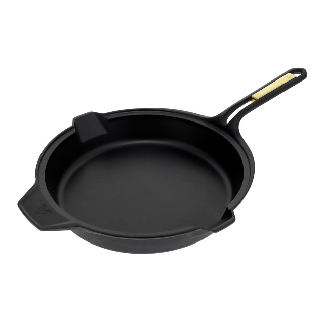 Victoria Signature Soft Seasoned Skillet - 30cm